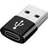 Generic Adattatore Type C, Adattatore Per Telefono, Portatile PD Ricarica Rapida Convertitore Type C A USB Per Tablet Telefono Laptop Auto Casa Viaggi