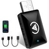 Robofun Adattatore Carplay Wireless, Bluetooth 5.4, Wireless Carplay Auto, Nessun ritardo, Connessione stabile