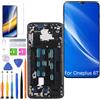HLYGZX Display Schermo per OnePlus 6T TFT Nero con Cornice Senza Impronte Digitali | con kit di riparazione,TFT LCD，HD Display，Sostituire lo schermo,per Modello:A6010 A6013