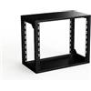 Rack Magic Mini armadio da parete 9U 482,6 mm (19) - Telaio aperto - profondità 280 mm - nero - contenitore server