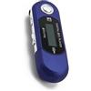 Suammiitstrieadea Mini lettore MP3 2 in 1 supporta 32G TF Card USB 2.0 piccola chiavetta USB lettore musicale LCD leggero con jack audio da 3,5 mm per blu