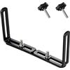 Fukaisu Staffa Montaggio CB Radio, Pesante Universale Kit Montaggio CB con Manopole Regolabile da 15-25cm in Larghezza Supporto Radio per Radios Amatoriali Scanner Polizia Rivelatori Radar