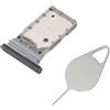 OnlyTech - Cassetto doppia SIM nero con estrattore di ricambio per Samsung Galaxy S21 / S21 Plus / S21 Ultra