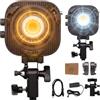amaran Halo 100x Luce Video LED Bi-Color, Illuminatore da Studio Ultra-Compatto 100W con Attacco Bowens, 2700K-6500K, Controllo tramite App, Associazione NFC per Fotografia e Creazione Video