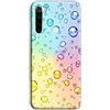 Mixroom - Cover Custodia Back case In TPU Silicone Morbido Per Xiaomi Redmi Note 8T Fantasia Bollicine Multicolore Z420