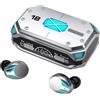 YYGGWL Auricolari Bluetooth TWS M41 Cuffie Smart Touch(Silver)