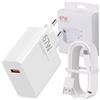 FinalCool Caricabatterie Rapido da 67W per Xiaomi con Cavo Ricarica Rapida USB C 6A 1M per Xiaomi Redmi Note 15 14 Pro 5G, Xiaomi 17T 15 14 Ultra/14/14T/13T/13/13 Lite, Poco X7 F7 X5 X4 X3 M6