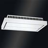 Baumann Aura 90 - Cappa aspirante da soffitto, 90 x 60 cm, con motore EBM, potenza di aspirazione 940 m3/h, silenziosa e aspirante, colore: Bianco