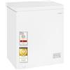 Exquisit Congelatore da 142 l, classe energetica E, congelamento rapido, modalità di raffreddamento, 20 ore di conservazione, silenzioso 40 dB, GT5150-E-041E, bianco