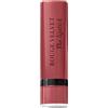 BOURJOIS - Rossetto Rosso Velvet The Lipstick 45 Mauv'ringue - Ultra Pigmentato - Finitura opaca intensa - Lunga tenuta 24H - Applicatore preciso - Sensazione di labbra nude