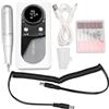 Socobeta Rettificatrice Elettrica Ricaricabile per Unghie, Set di Strumenti per Manicure con Trapano per Unghie per la Lucidatura delle Unghie
