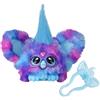 Furby Furblets, Luv-Lee, amico in miniatura, più di 45 suoni, musica K-Pop e frasi Furbish, peluche elettronico per bambine e bambini dai 6 anni in su, viola e blu