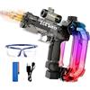 YeahBoom Pistola ad Acqua Elettrica per Bambini e Adulti, Pistole ad Acqua Potenti a Lunga Distanza, Pistola ad Acqua Auto Aspirazione, Giocattolo estivo per piscina, spiaggia e mare (Nero)