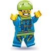 Lego Minifigure serie 10 - Skydiver - paracadutista