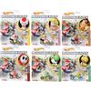 Hot Wheels Mario Kart - Set di 6 personaggi della collezione Cars, Toad, Princess Peach, Yoshi, Donkey Kong, Koopa Troopa, Shy Guy Gbg25-957h