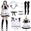 YushengTai Maid Cosplay Dress, Anime Costume Set for Natale Carnevale Ballo in Costume