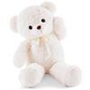 YunNasi Orsacchiotto Gigante 90cm Orso di Peluche Giganti XXL,Regalo per Compleanno (Bianco)