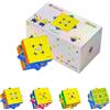 GAN i Carry 4, Speedcube Bluetooth Smart 3x3, Speedcube elettronico collegato magneticamente per bambini e adulti, con timer, rilevamento del movimento e contapassi tramite app, competizione online