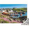 XiaopangXY Scottish Coastal 1000 Piece Jigsaw Puzzle Recyclable Fishing Port Puzzles per Anziani Accessorio per Momento di Gioco in Famiglia Allevia la Demenza Senile Great Gift 52x38cm/1000pcs
