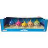 Comansi Collezione Baby Shark - 5 Statuine: Baby, Mommy, Daddy, Nonno e Nonna Squalo