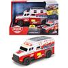 Dickie Toys Dickie City Heroes Ambulanza 15 cm Luci & Suoni, + 3 Anni, 203302013