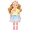 ColorBaby Mara - Bambola per bambini snodata, 36 cm, capelli biondi, stile causale, abbigliamento incluso, bambole realistiche, giocattoli per bambini 3 anni, regali di Natale per bambini (39360)