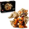 LEGO Pokémon Arcanine - Action Figure da Costruire per Adulti - Kit di Modellismo con Coda, Zampe e Testa Snodabili - Decorazione Stanza da Gaming Fai da Te - Idea Regalo per Gamer da Collezione 72160