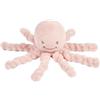 Nattou Lapidou Doudouu - Peluche a forma di polpo per neonati, polpo di peluche, 22 cm, rosa cipria