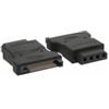 InLine Adattatore SATA Power Typ-L 15pin maschio a connettore alimentazione 4pin femmina 5,25"" (LP4) [4043718097876]