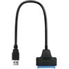 QOLTEC Adattatore SATA Qoltec Usb 3.0 a HDD/SSD 2.5'' Nero [51855]