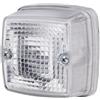 HELLA 2PF 003 014-071 Luce di posizione - 12/24V - Montaggio, esterno - Colore diffusore luce: cristallino - Spina: Spina piatta - Sx/Dx/anteriore Sx/anteriore Dx