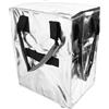 AMONIDA Borsa della Spesa su Ruote, Borsa Pieghevole per Carrello della Spesa Portatile con Manici, Carrello della Grande Riutilizzabile con Manovra Facile, Ideale per Viaggi, Lavanderia e