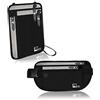 RevereSport RFID portafogl da collo + Marsupio Cintura da viaggio con protezione RFID.