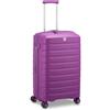 Valigeria RONCATO B-FLYING Valigia Trolley Medio Espandibile 4 Ruote 68x44x26/31 cm Rigida con Chiusura TSA - ORCHIDEA