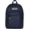 Seven Zaino Scuola FREETHINK, Doppio Scomparto, Blu, 34 L, Scomparto porta pc ablet, Tasche multifunzione, Tasca laterale porta borraccia, Scuola media e superiore, Bambini, Ragazzi