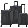 MODO by Roncato LUMEN SET VALIGIE (Grande, Medio, Cabina) - Nero