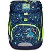 SJ GANG STYLE JAM GANG Zaino Scuola Soft Plus, Verde, Fluo Snow, Monoscomparto con Cinghia Vita Regolabile, Tasca Laterale con Zip, Tasca in Rete Porta Borraccia, Elementari e Medie, Bambino, Ragazzo