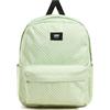VANS Zaino a quadretti verde e bianco Old Skool Check Shadow Lime - Design iconico, spazioso e resistente, Verde, Taglia unica