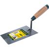 Leborgne Cazzuola quadrata 22 cm manico legno FSC® 100% - lama in acciaio temprato e zampa forgiata per muratura e finitura - LEBORGNE