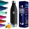 HoneyHolly Borraccia Termica, 18/8 Acciaio Inox Bottiglia Termica - 1000ML - Senza BPA Borraccia Palestra, Isolato Sottovuoto, Borracce Termiche, Antigoccia, Bottiglia Acqua Termos per Scuola, Sport, Campeggio