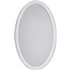 Beghelli Plafoniera Stagna Oval Moon CCT, 26W, 2600 lm, IP65, 300x100x55 mm, per Spazi Comuni Porticati Terrazze, Uso Esterno e Interno, Alimentazione AC 230V