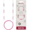 KnitPro Ferri da maglia circolari, rosa, 100 cm x 2 mm