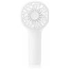 wonderlamp - Ventilatore a mano Bris bianco, 3 velocità, indicatore di carica e batteria ricaricabile, mini ventilatore portatile compatto, ideale per i viaggi