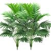 Beebel Piante di palma artificiali da 76,2 cm, foglie tropicali, imitazione di foglie di palma finte, per casa, cucina, feste, composizioni floreali, decorazioni per matrimoni