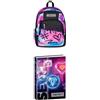 Seven Bundle di Seven Zaino Scuola Media Ragazza, Scuola Elementare, Dual Detach, Sprint Pain Girl + Diario Datato Scuola 12 Mesi