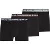 Karl Lagerfeld Uomo Logo Trunk Colorband (3 Pack) Forest/Dill/Medieval XL