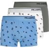 KARL LAGERFELD Uomo Ikon All Over Print Trunk (3 Pack) Sedona Stampa integrale XS