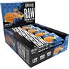 Warrior Raw Barretta Proteica 12 x 75 g - Barrette Proteiche ai Fiocchi d'Avena, Snack Proteico Senza Zucchero con Fibre e Prebiotici - Frutti di Bosco al Miele