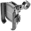 INTERPHONE SMCRAB24PRO - Supporto Universale Porta Smartphone con Anti Vibrazione PRO da Moto - Alluminio - Orientabile a 360 per Manubrio Tondo di Diametro 16/30 mm