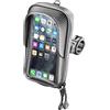 INTERPHONE SMMASTER - Custodia Universale da Moto per Cellulari Fino a 5,8 Pollici, Impermeabile con ZIP per Manubrio Tondo da 12 a 32mm